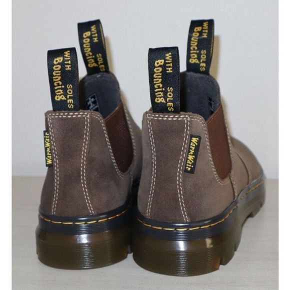 Dr. Martens Unisex Men's Sz 8 Women's Sz 9 Brown Work Hardie II Work Boots - Picture 2 of 7